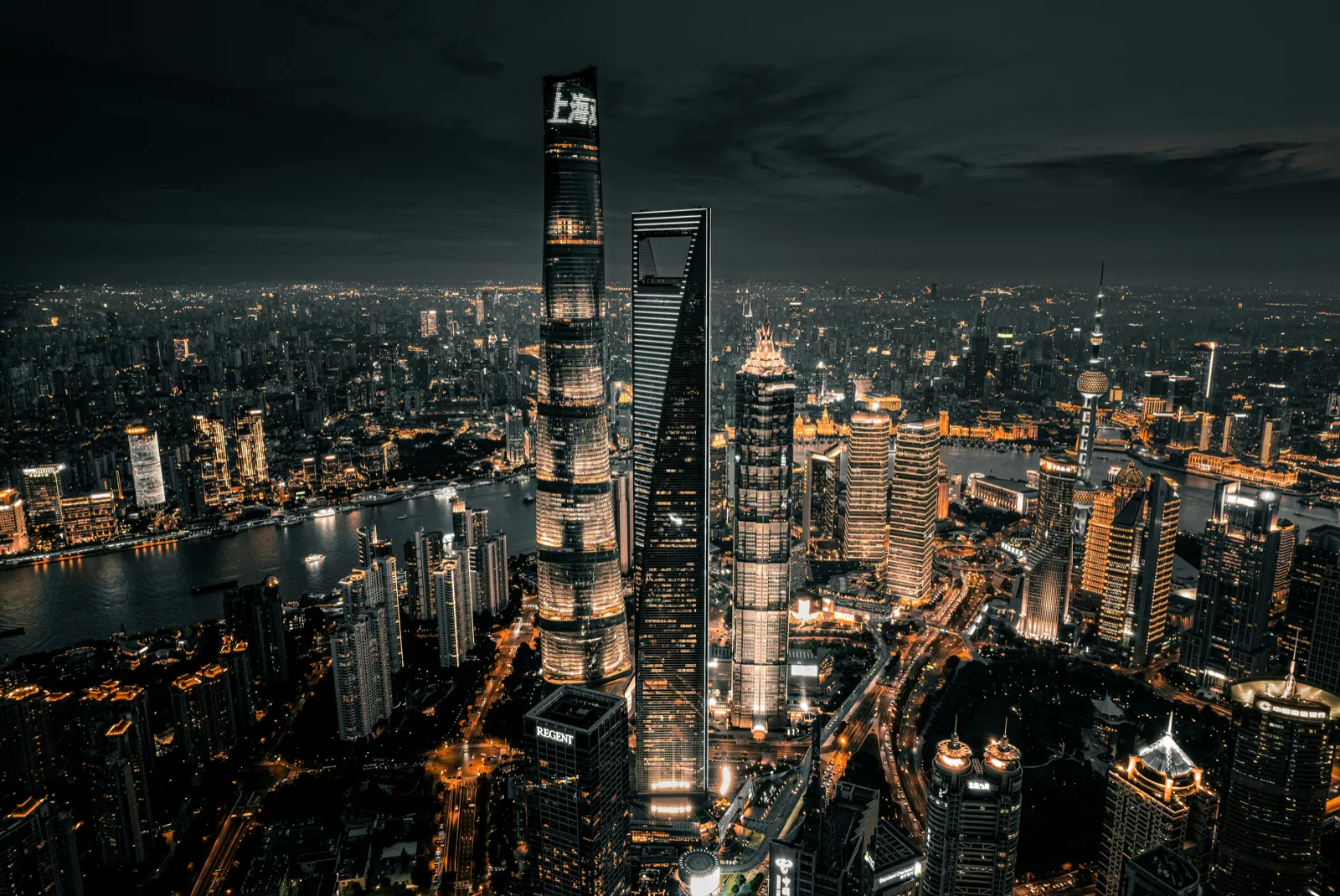 The Bund waterfront and colonial architecture in Shanghai